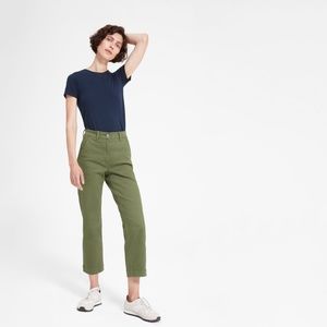 Everlane Straight Leg Crop Pants
